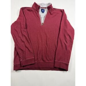 Boys Johnnie-O Sully Jr. 1/4 Zip Pullover – Size 16 – Port Color – Excellent